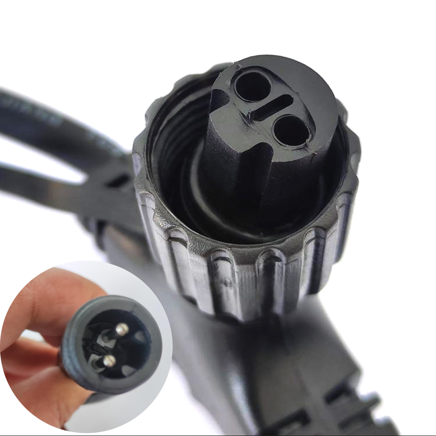 System LED Black | Verteiler | koppelbar | exkl. Trafo | 5-fach | Ring