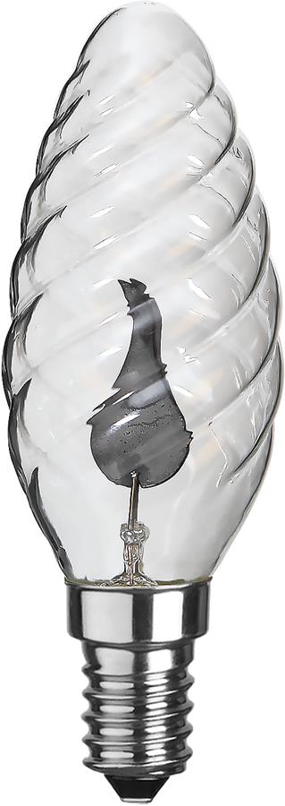 Kerzenlampe flackernd - E14 - 3W - Effektleuchtmittel