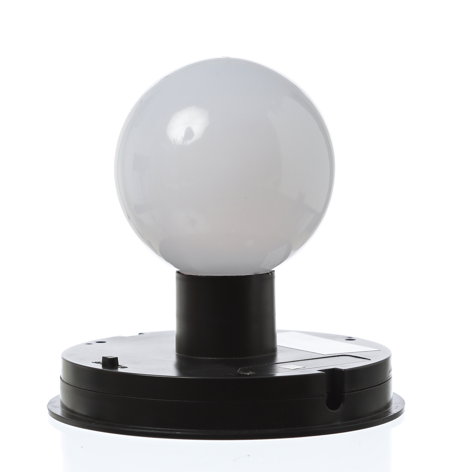 LED Solar Laterne-Haengeleuchte - Rattanoptik  - warmweisse LED - H- 22cm - Lichtsensor - schwarz