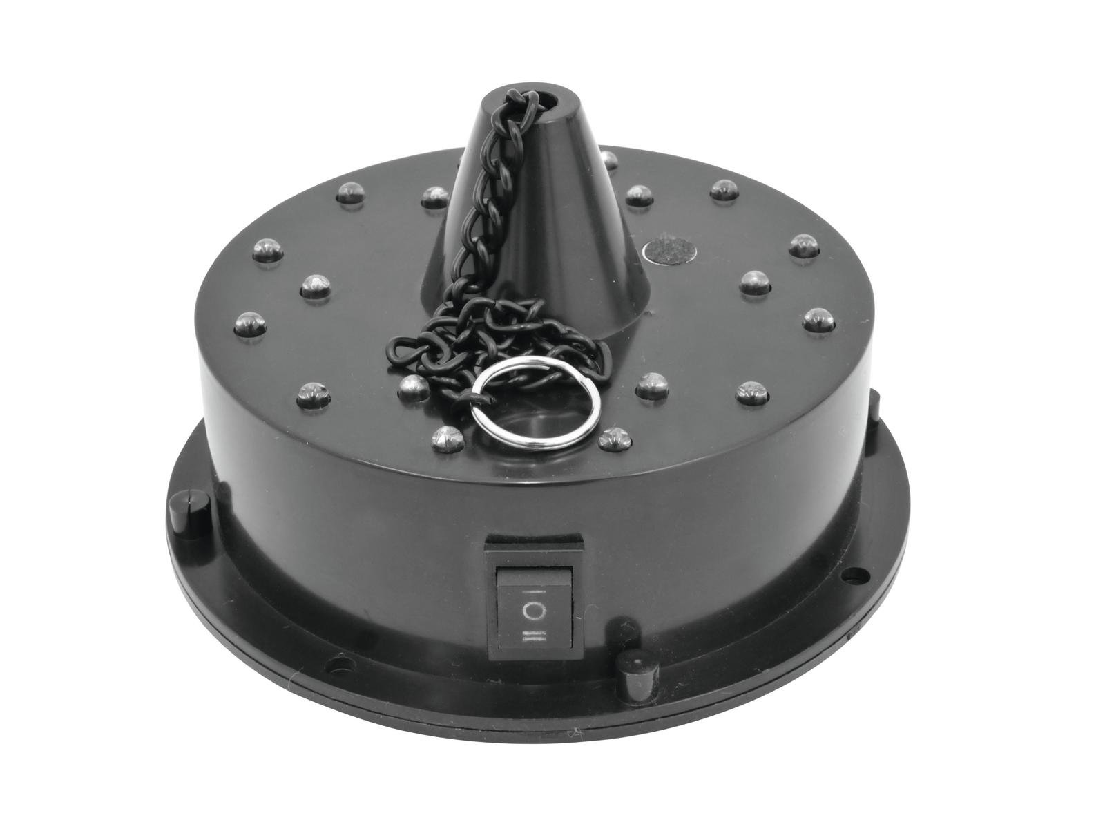 Spiegelkugel SET - RGBW-20 - 20cm Spiegelkugel und Batteriemotor mit LED Farbwechsler