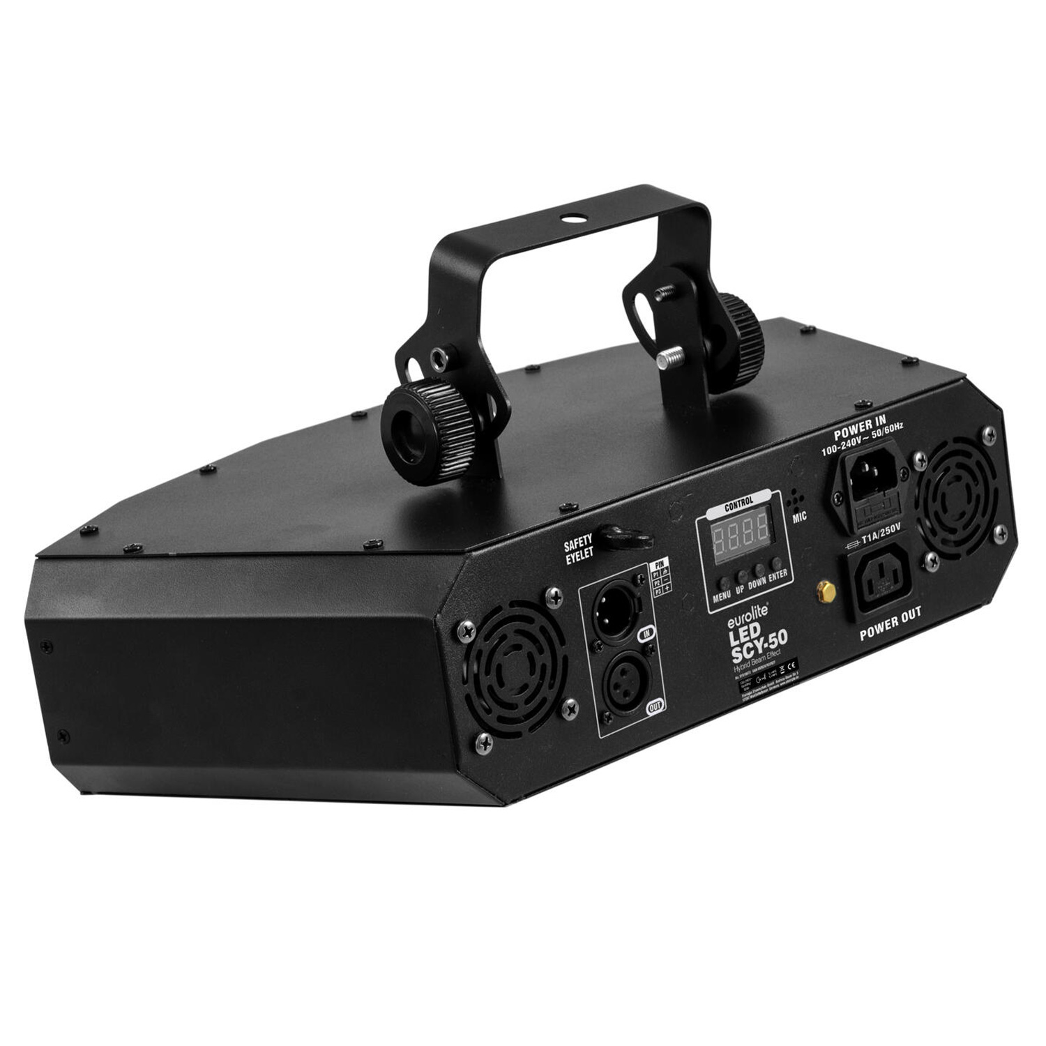 LED Hybrid Strahleneffekt - vollwertiger Party Lichteffekt mit Farben und Strahlen