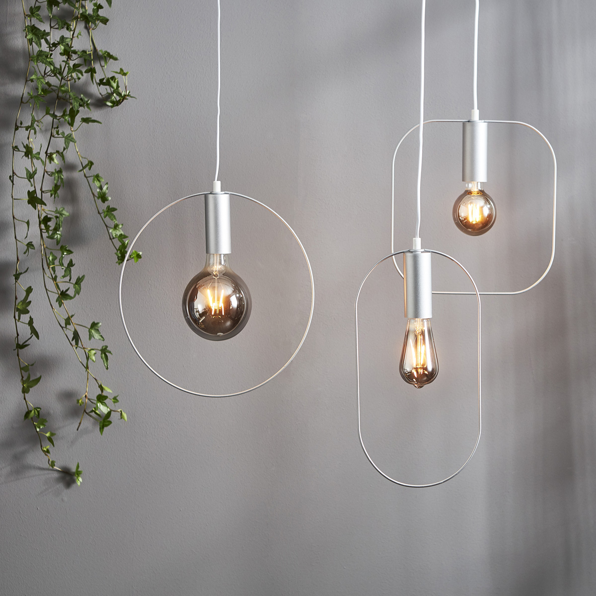 LED Leuchtmittel Filament GLOW G95 - Kugel - E27 - 1,8W - ultra-WW 2100K - 80lm - D: 95mm - smoked