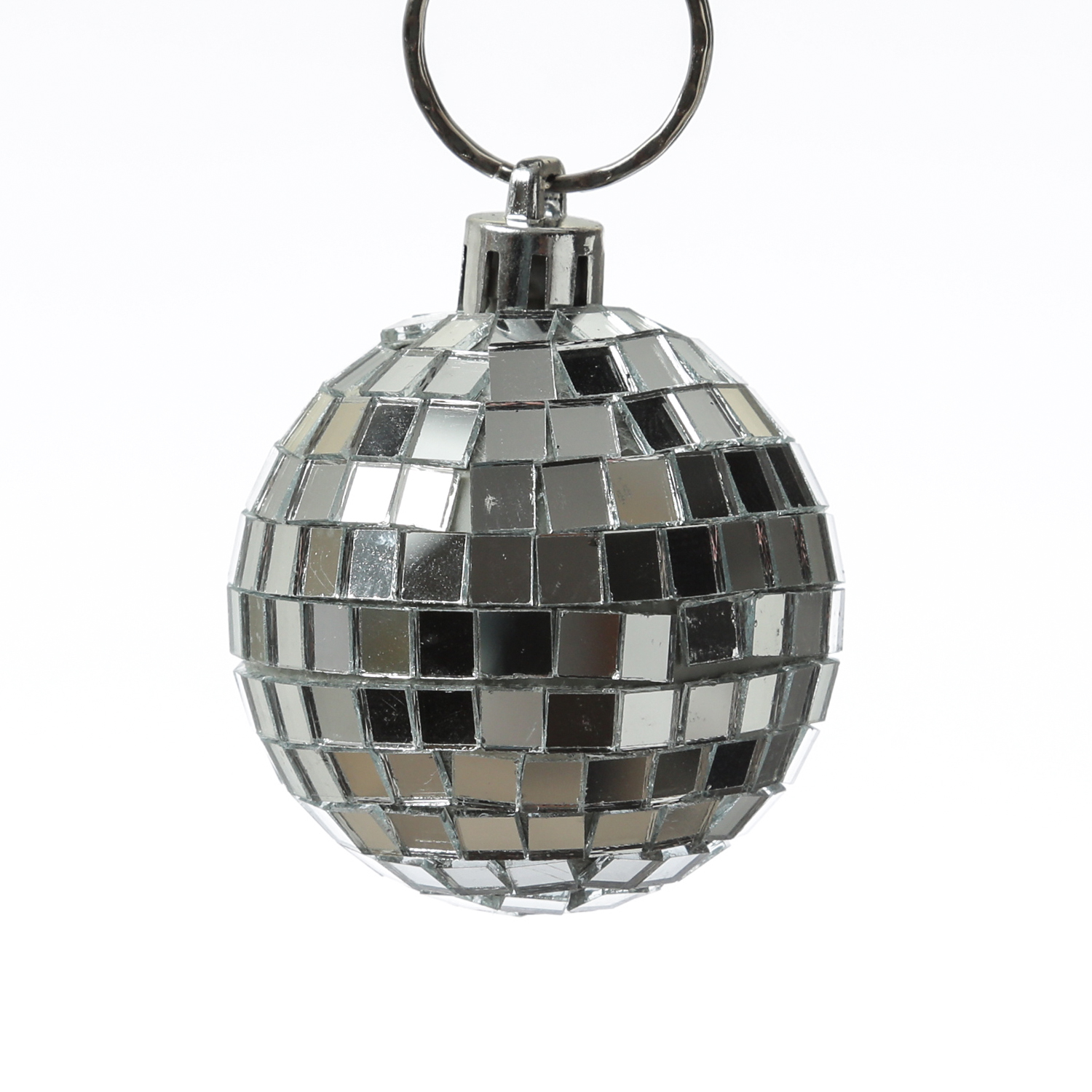 Spiegelkugel 5cm silber- Discokugel Echtglas zur Dekoration - mirrorball