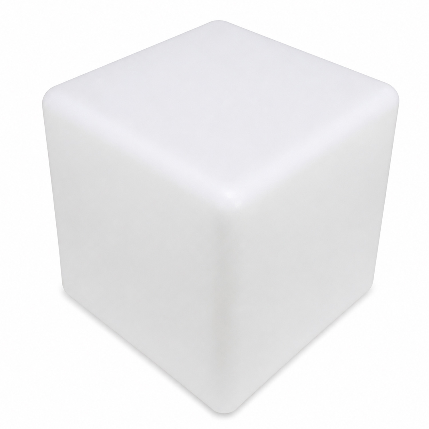 LED Würfel outdoor - Leuchtwürfel 50x50cm - E27 Fassung - warmweiße 1W LED