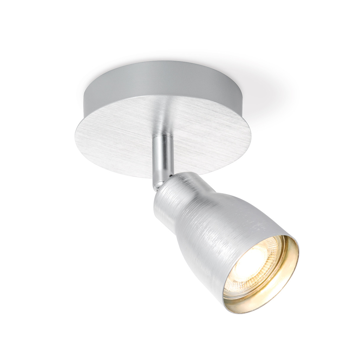 Deckenspot / Einzelstrahler ALBA aluminium - inkl. GU10 LED Leuchtmittel