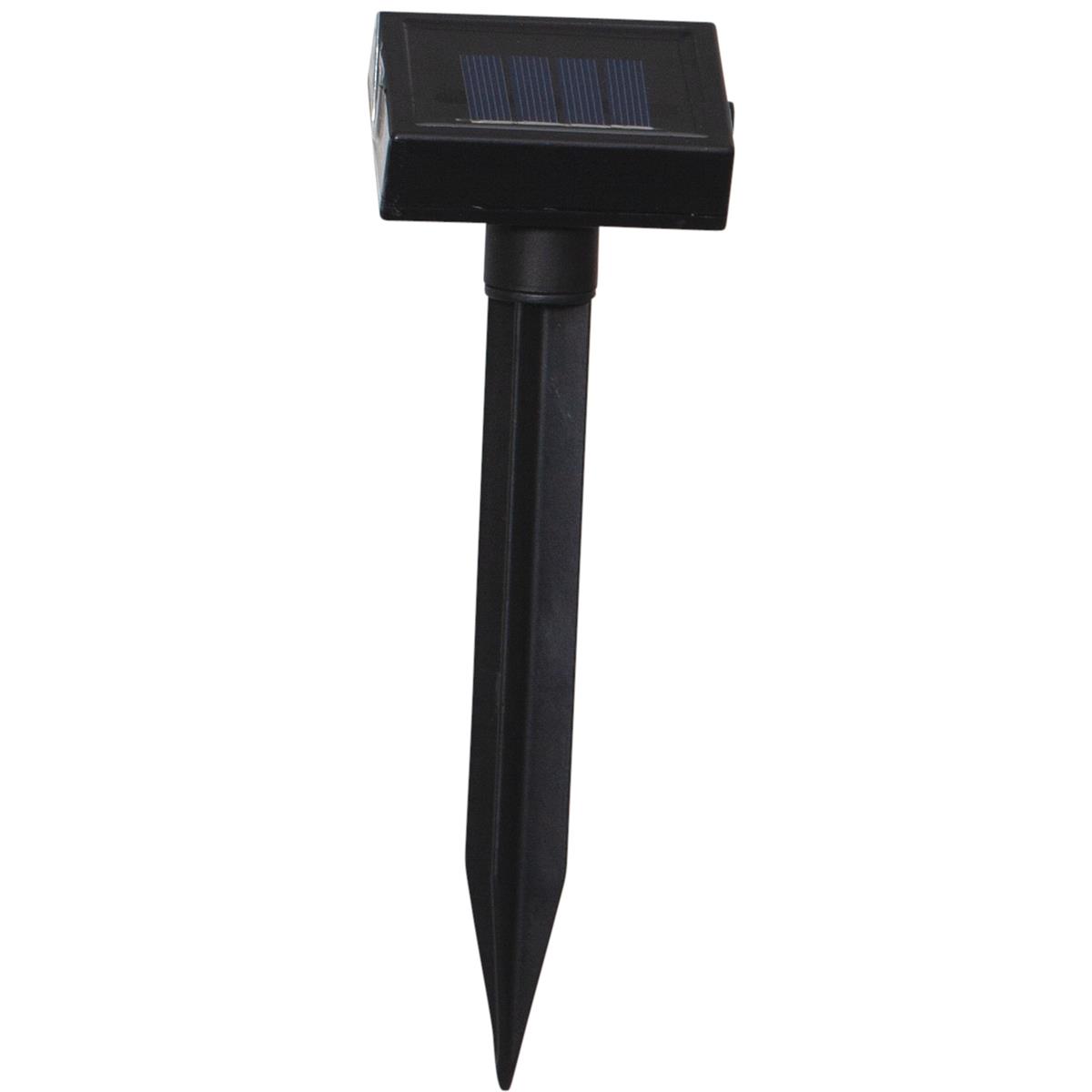 LED Lichterkette CHANIA - Solar - 8 warmweiße LED - L: 245cm - Lichtsensor - Outdoor - klar