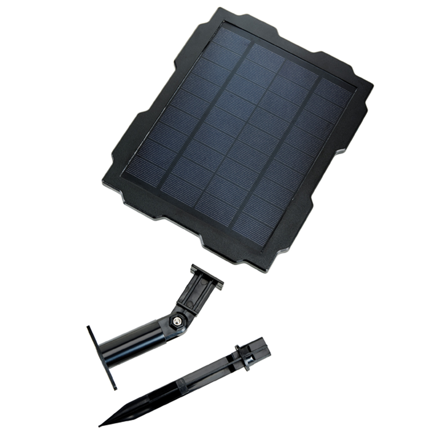 LED Solar Brunnen - Gartenbrunnen - GRC Beton - 6 warmweiße LED - D: 43cm - grau
