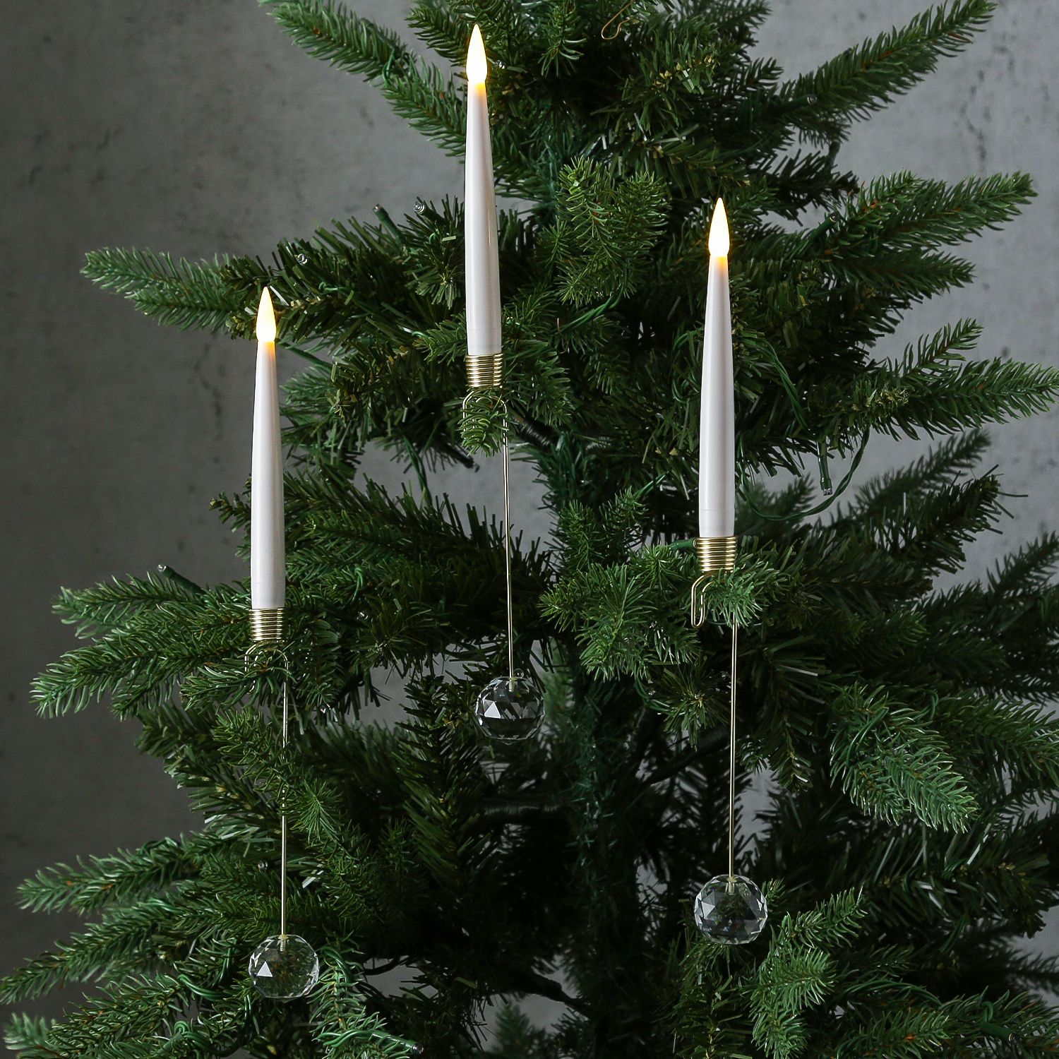 LED Kerzenkette mit 25 LED für den Weihnachtsbaum