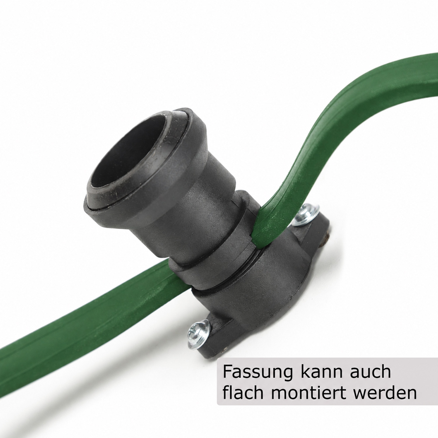 Illu-/Partylichterkette 30m - Außenlichterkette grün - 30 dimmbare LED Glühbirnen