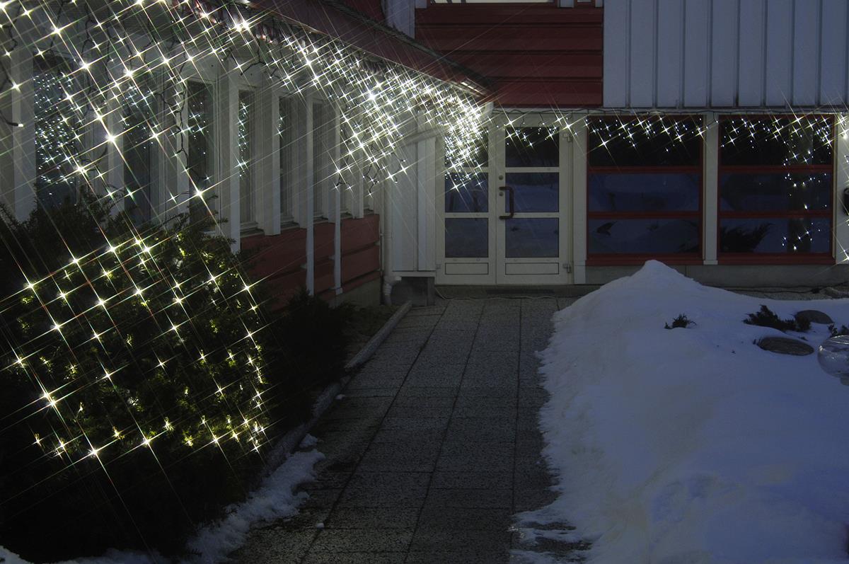 System LED Black | Lichtvorhang | koppelbar | exkl. Trafo |	2.00m x 1.00m | 100x Kaltweiß
