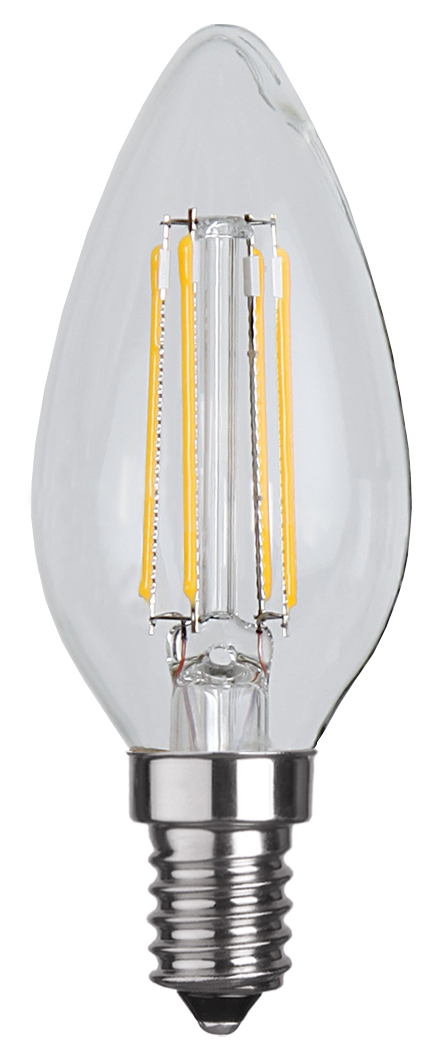 LED Kerzenlampe FILA C35 - E14 - 4W - warmweiss 2700K - 470lm - klar