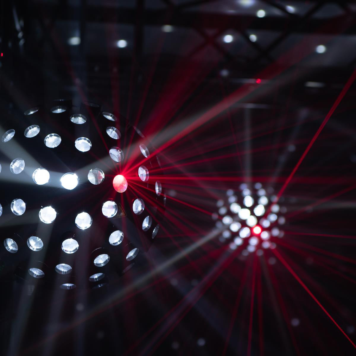 MULTI BALL Lichteffekt - LED + Lasereffet in einem - extrem raumfüllend