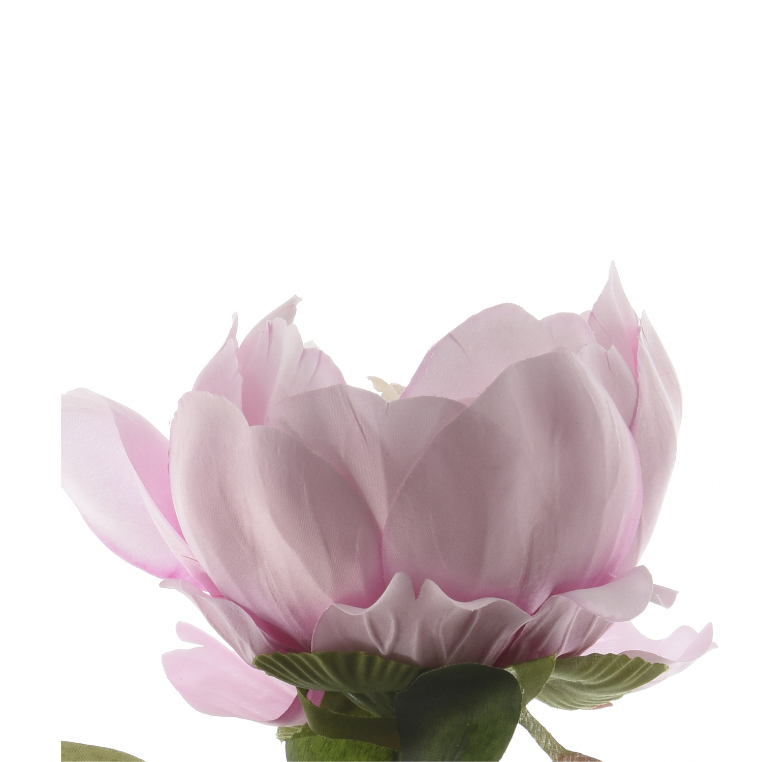 Pfingstrose mit 2 Blüten und Knospe am Stiel - Kunstblume - H: 75cm - rosa