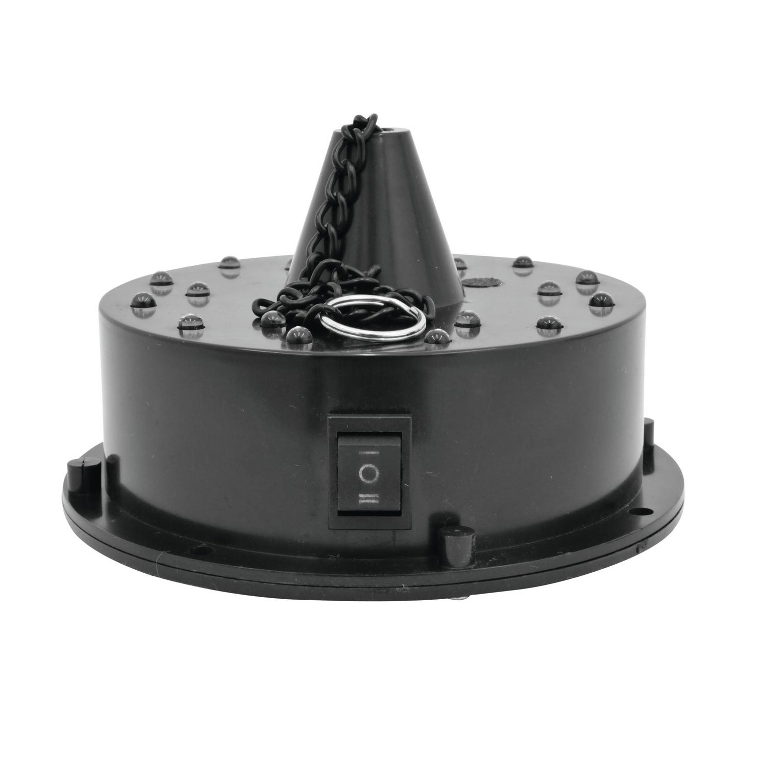 Spiegelkugel Motor mit LED Farbwechsler bis 20cm Kugeln - MBM-203RGBW - Batteriebetrieb