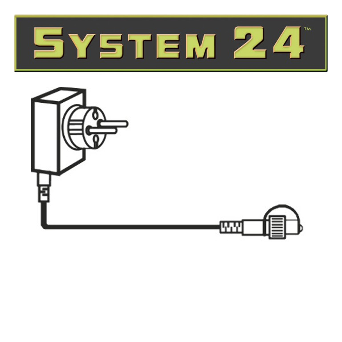System 24 | Start-Trafo | koppelbar | 1,50m | max. 1500 LED im Gesamtsystem oder 20,4W
