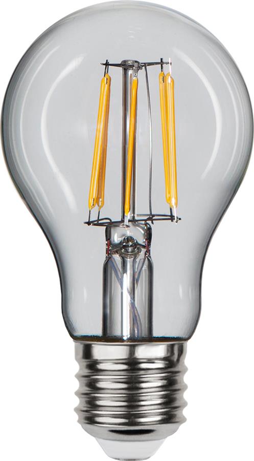 LED Tropfenlampe SENSOR-FILA A60 - E27 - 7W - warmweiss 2700K - 800lm - klar