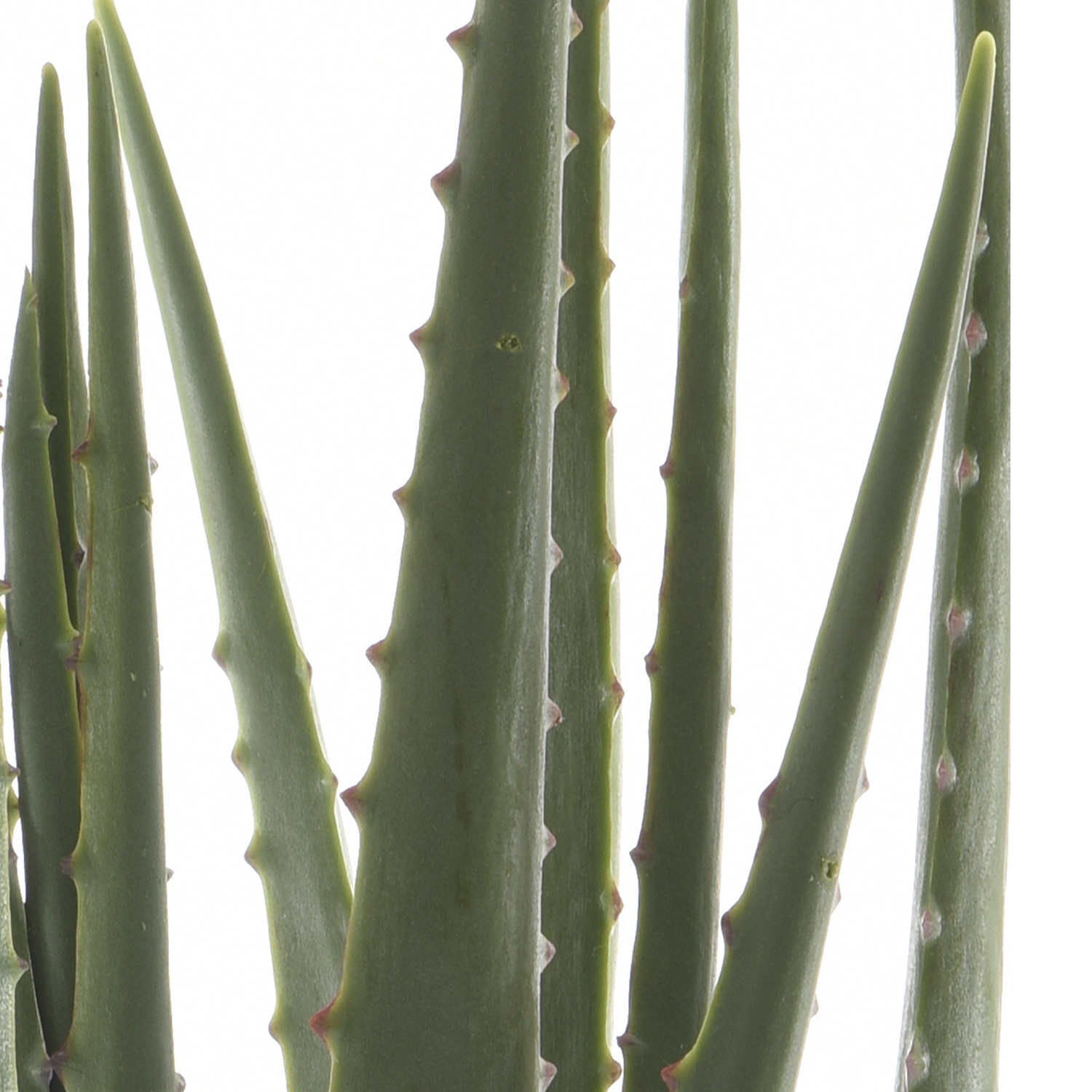 Aloe Vera im Topf - Kunstpflanze - H: 40cm - D: 25cm - grün