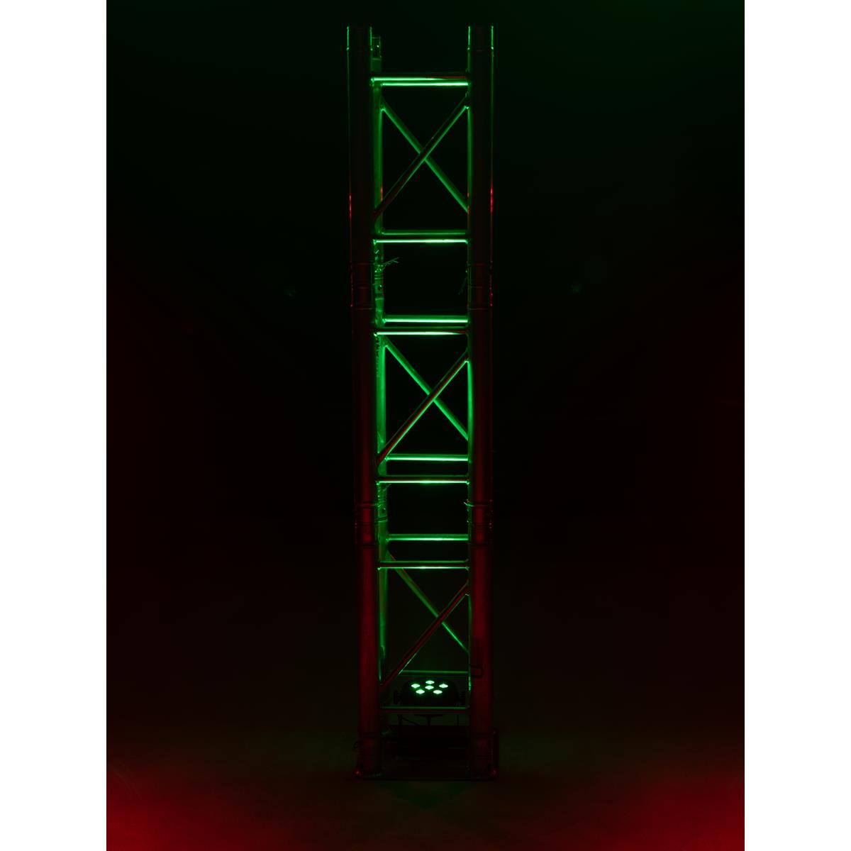 USB Party Spot - 6 RGB LED - Musiksteuerung + Automatik - Fernbedienung
