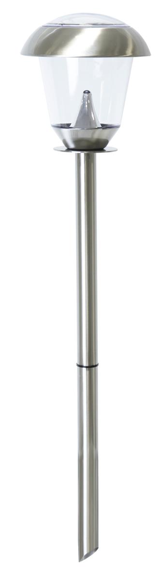 LED Solar Wegleuchte "Napoli" - Edelstahl - warmweiße LED - H: 66cm