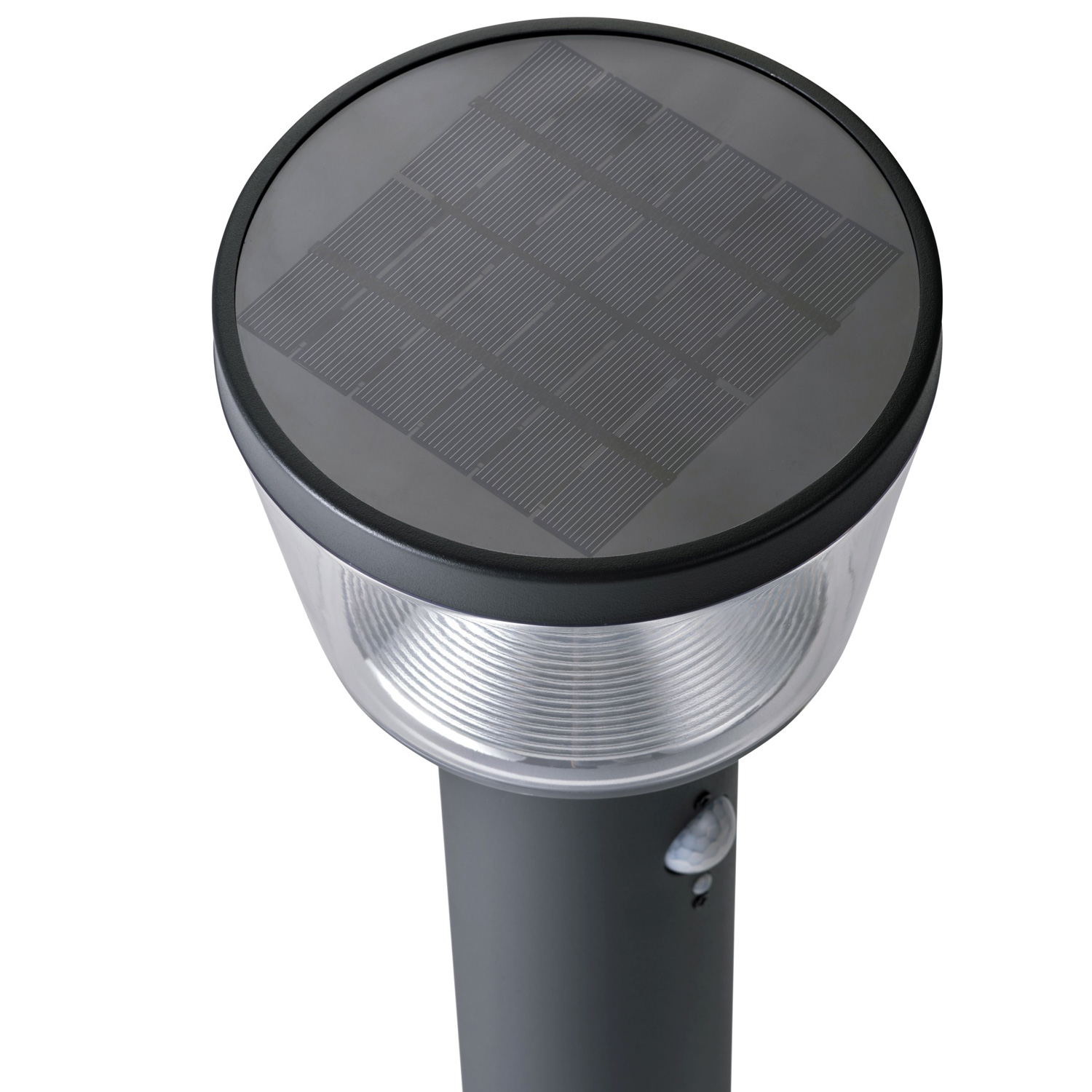 Solar-Wegleuchte 94cm mit Bewegungsmelder - 3 Modi - Premium-Solarfeld