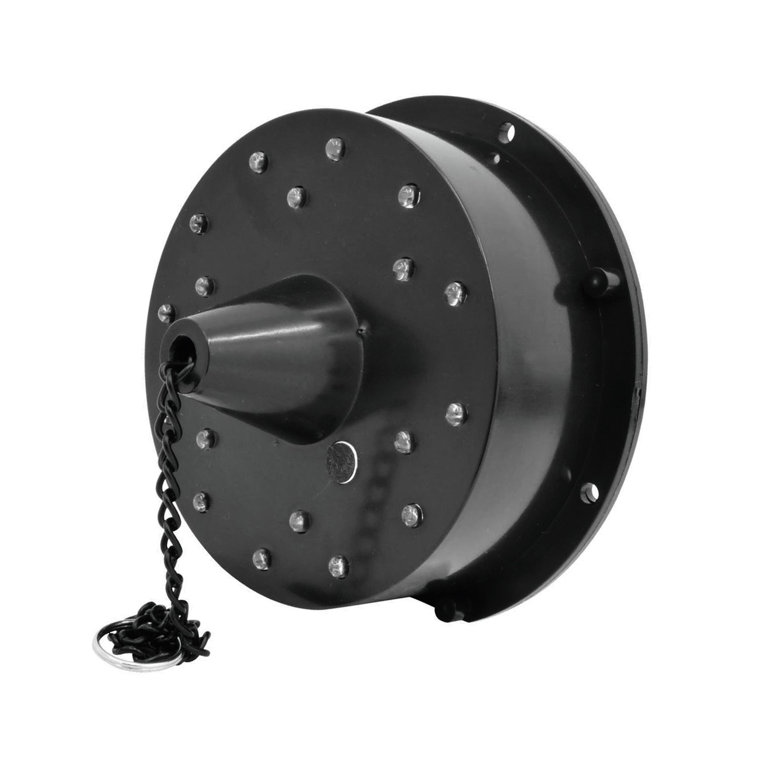 Spiegelkugel Motor mit LED Farbwechsler bis 20cm Kugeln - MBM-203RGBW - Batteriebetrieb