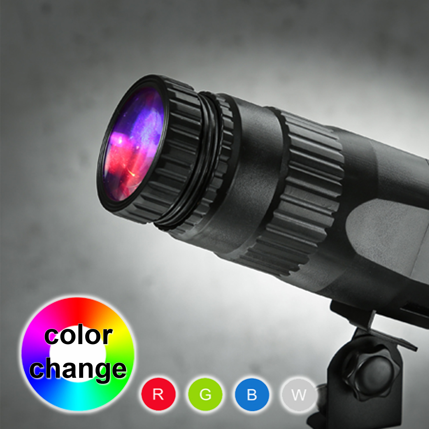 Spiegelkugel Komplettset 30cm mit Motor, 9W LED Pinspot (RGB) und Montagematerial PROFI