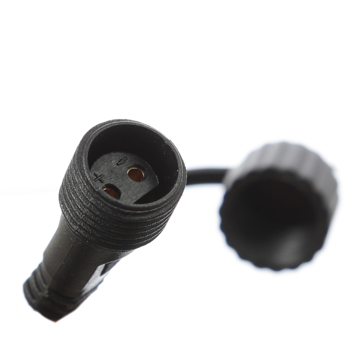 LED Lichterkette AMELIE - 10 beleuchtete Lampenschirme - L: 4,5m - koppelbar bis 40 LED - für Außen
