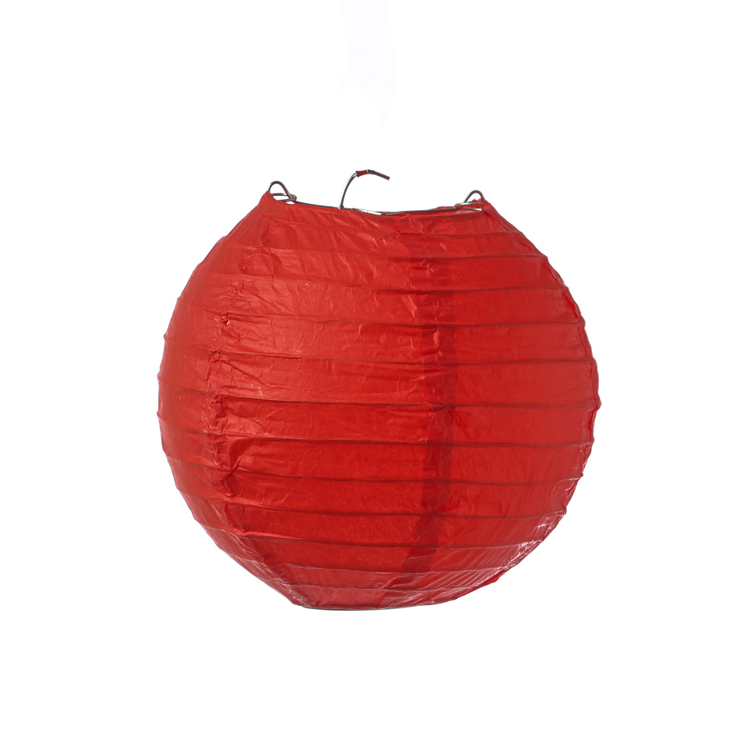 Partyset Papierdekoration 12 Teilig - rot/weiß Lampion, Pompon, Herzen