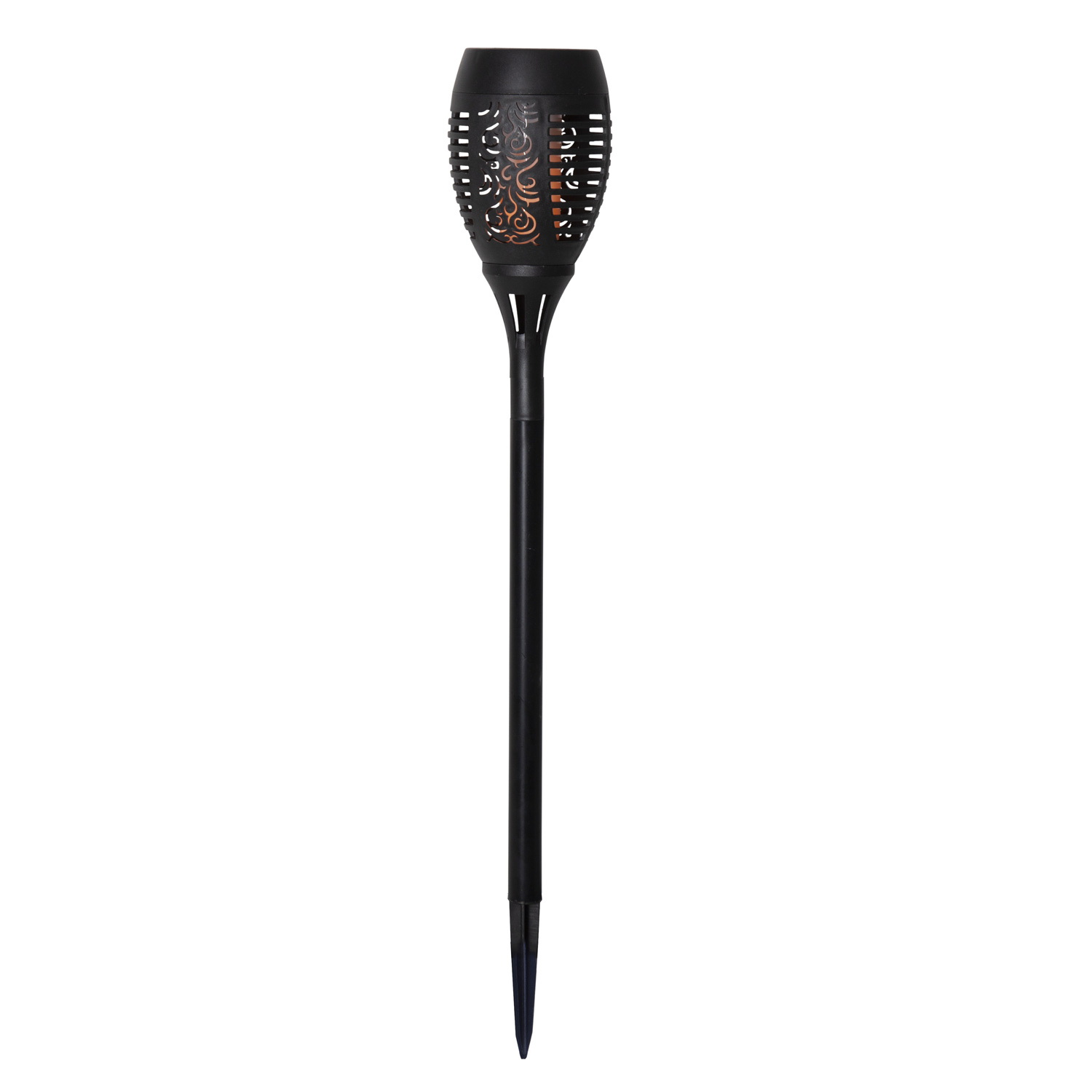 LED Solar Fackel FLAME - Gartenfackel - simulierter Flammeneffekt - H: 50cm - Lichtsensor - 1 Stück