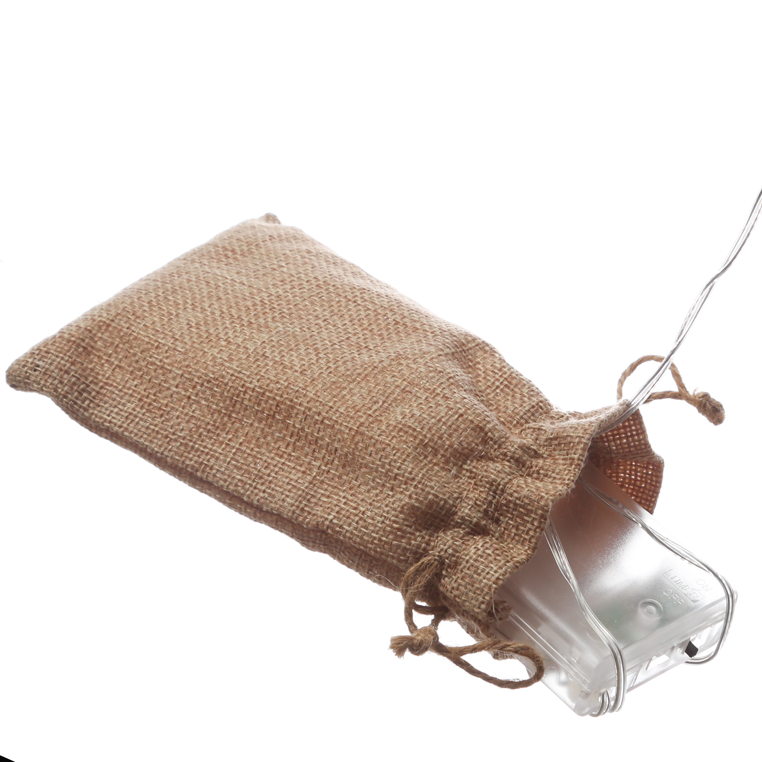 LED Zweig Federbüschel - Pampasgras - 15 warmweiße LED - H: 118cm - Timer - für Innen - khaki