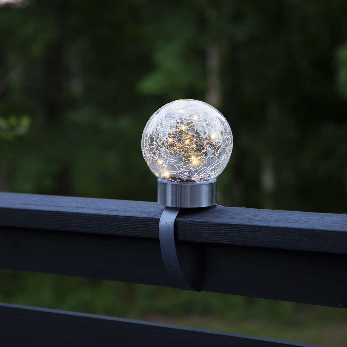 LED Solar Dekoleuchte 3in1 Glory - 10 warmweise LED - H: 35cm - Dämmerungssensor