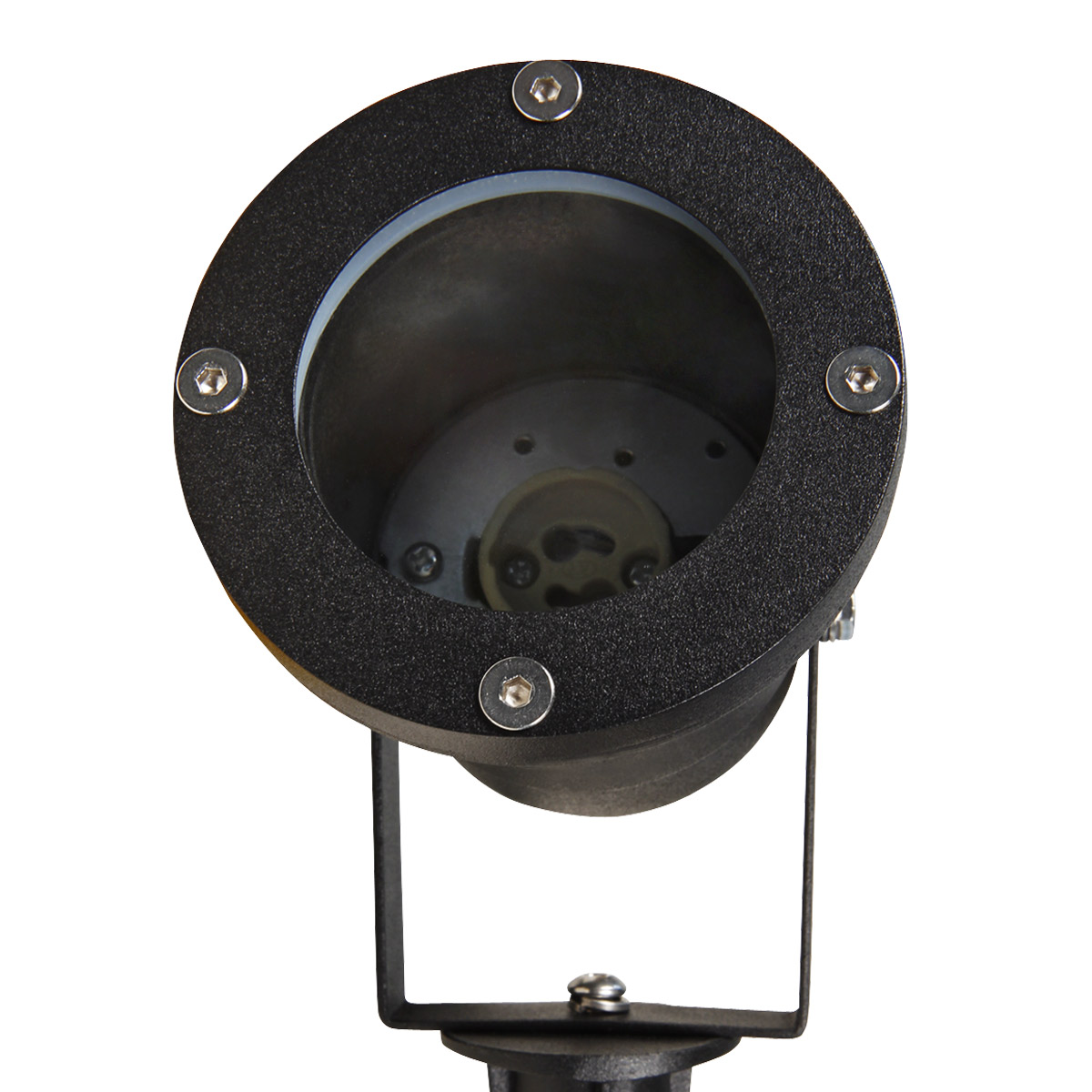 Gartenspot für GU10 Leuchtmittel - Erdspieß - max. 35W - IP44 - inkl. LED Leuchtmittel