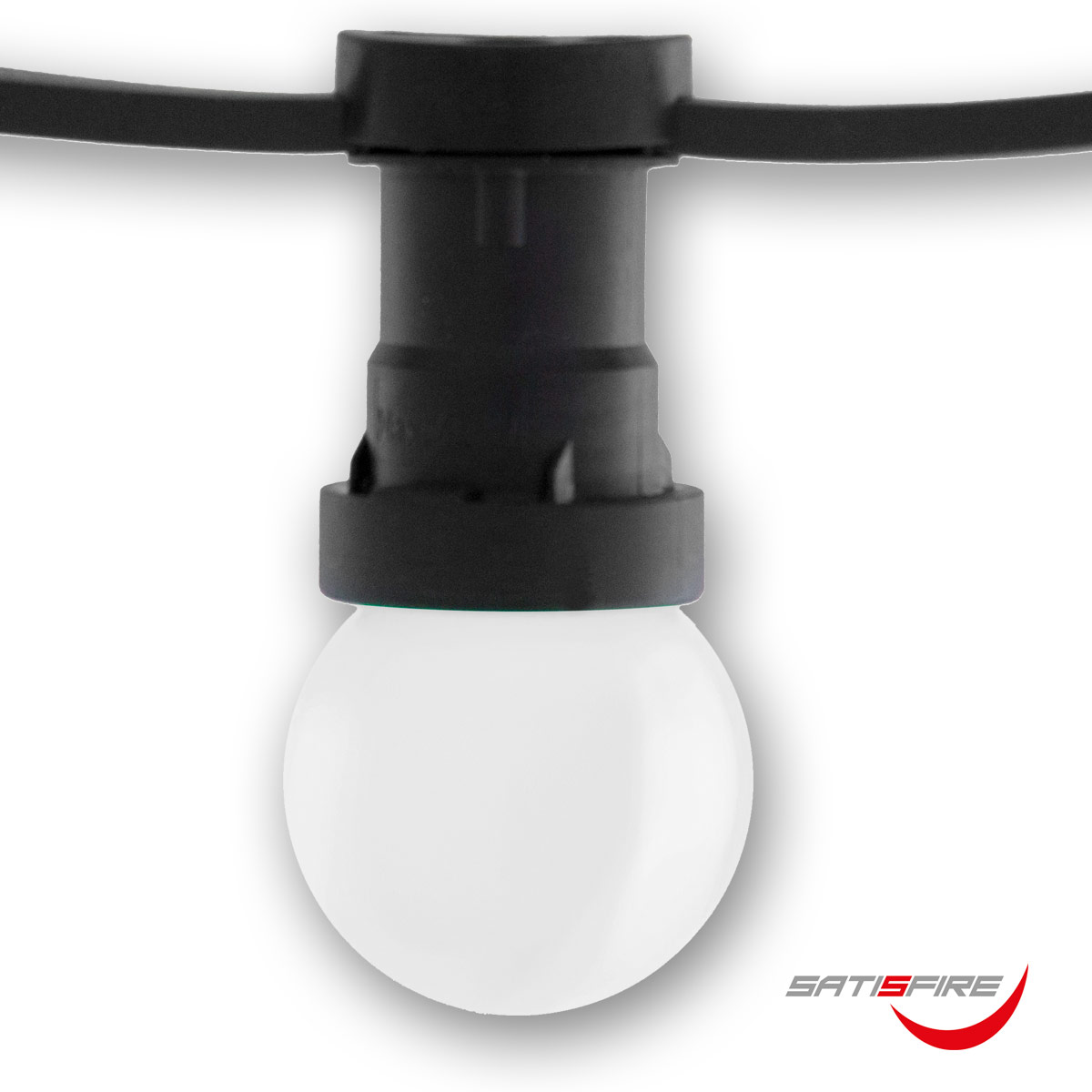 LED Leuchtmittel G45 - kaltweiß 6000K - E27 - 1W | SATISFIRE