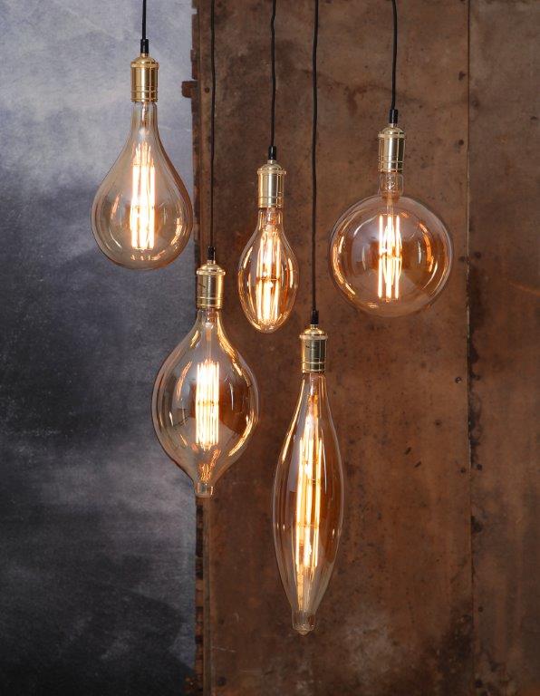 LED DEKO Leuchtmittel VINTAGE G200 - E27 - 10W - WW 2000K - 650lm - dimmbar