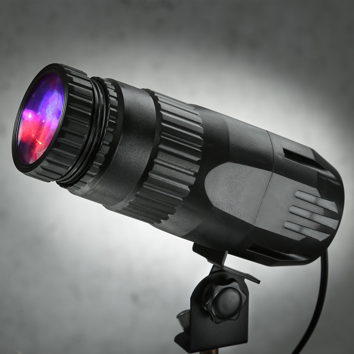 Spiegelkugel Komplettset 30cm mit Motor, 9W LED Pinspot (RGB) und Montagematerial PROFI