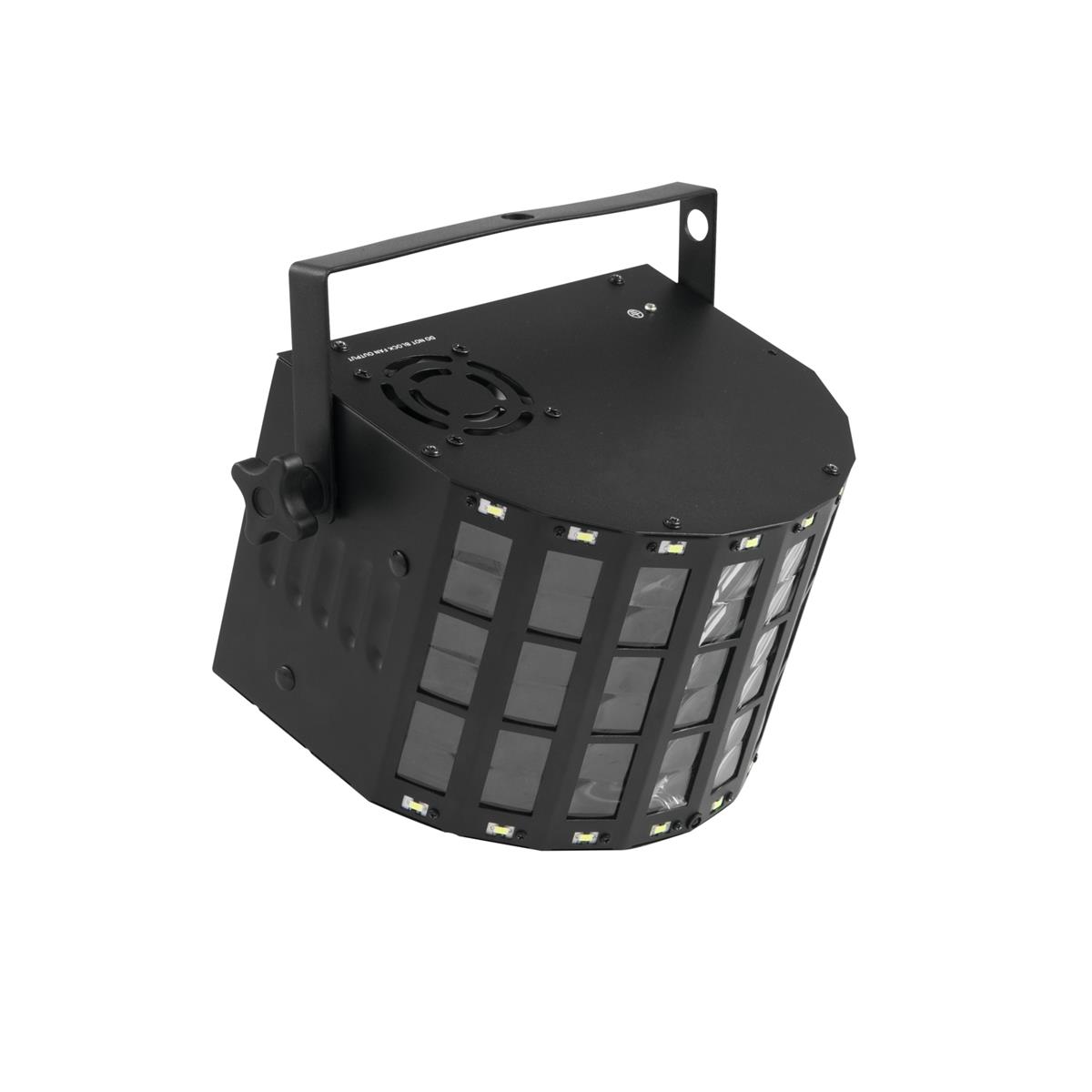 LED Mini Hybrid Strahleneffekt D-20 - Derby Effekt mit Stroboskop - DMX