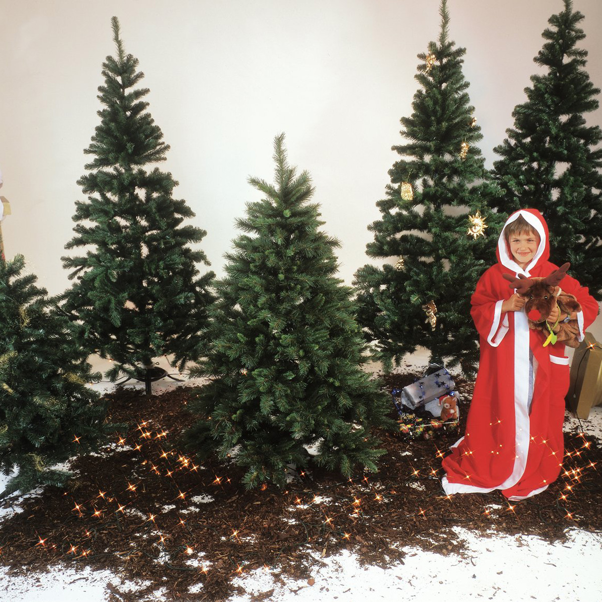 Tannenbaum outdoor 210cm - 1114 Spitzen - flammhemmend - inkl. Ständer