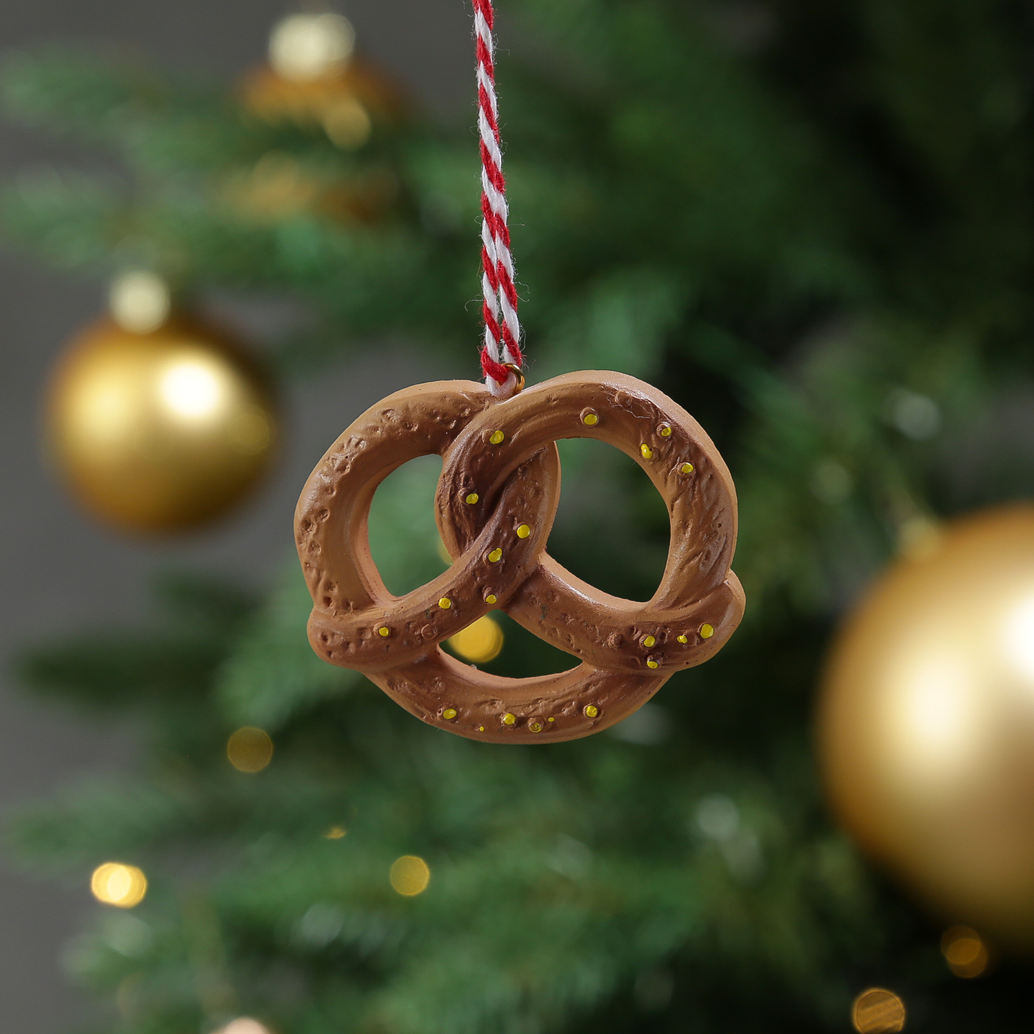 Christbaumschmuck Weihnachtsbaeckerei - 12 verschiedene Baumhaenger - Polyresin - 12er Set