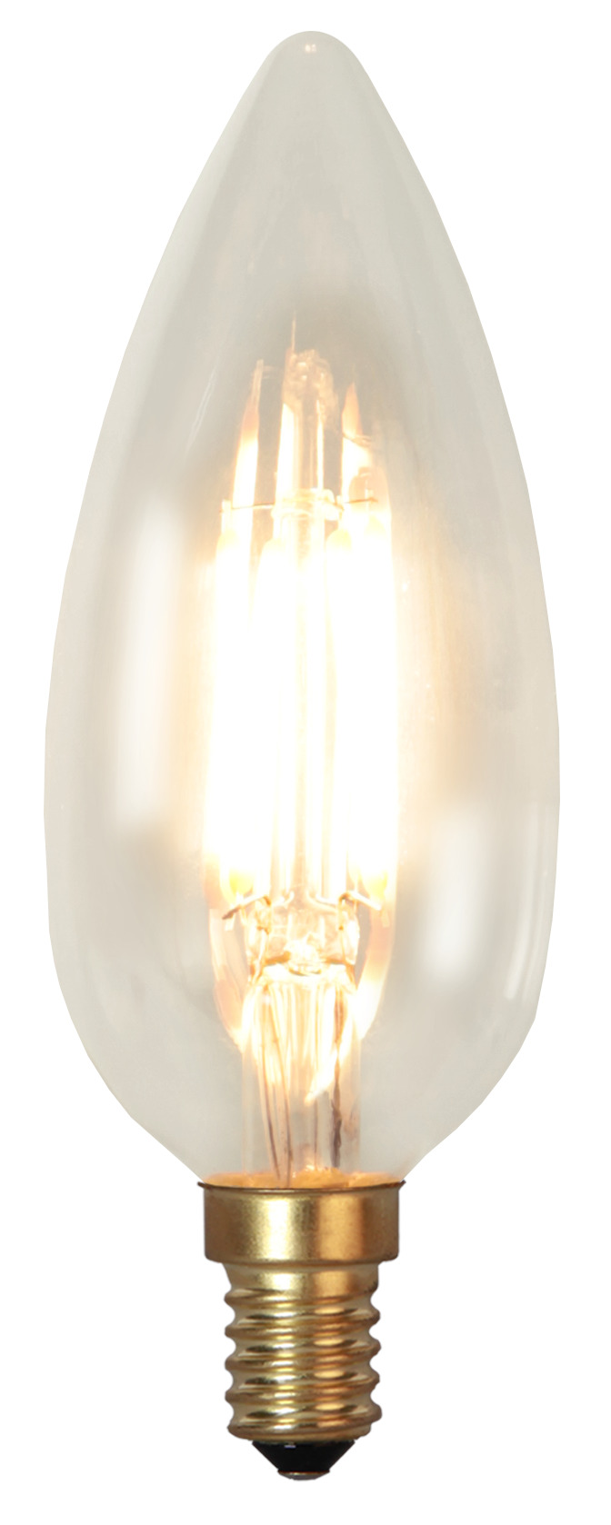 LED Kerzenlampe SOFT GLOW C45 - 3,5W - E14 - ultra-WW 2200K - 260lm - dimmbar
