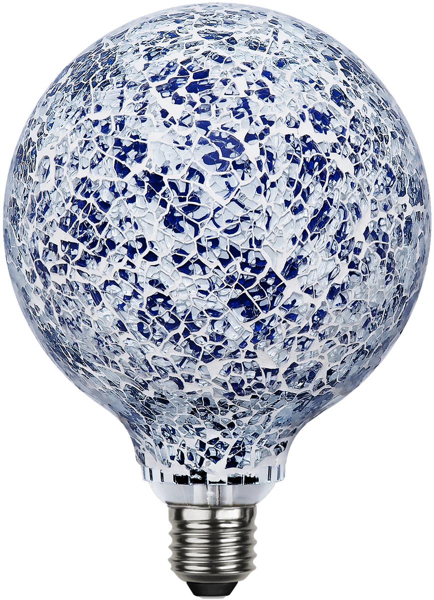 LED Leuchtmittel DEKOLED G130 MOSAIK BLUE - E27 - 4W - NW 4000K - 110lm