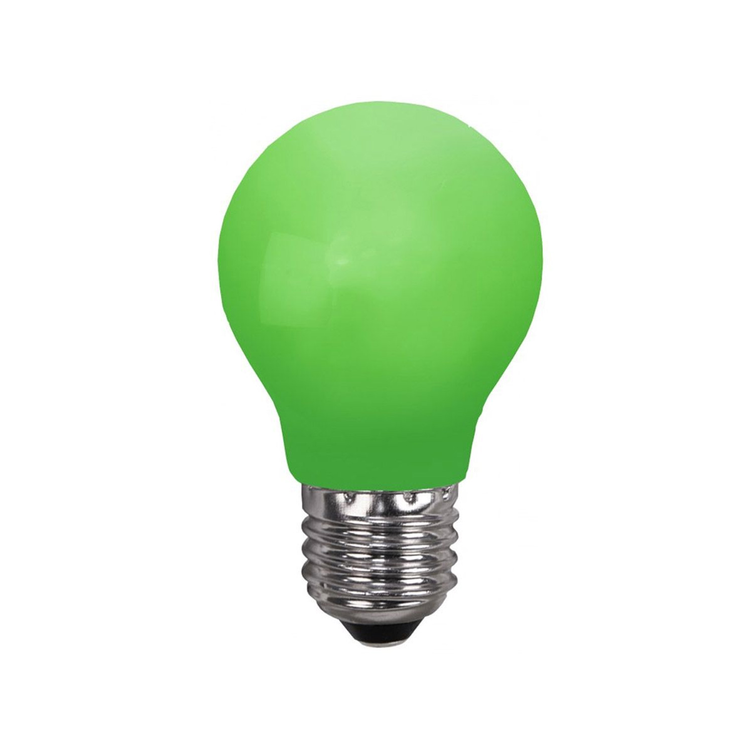 LED Leuchtmittel Tropfenlampe A60 Polycarbonat Grün 2W