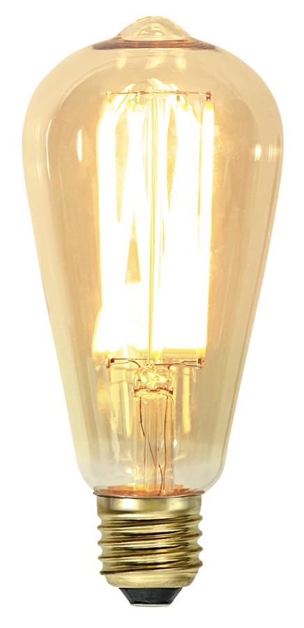 LED DEKO Leuchtmittel VINTAGE ST64 - E27 - 3,7W - UWW 1800K - 240lm - dimmbar