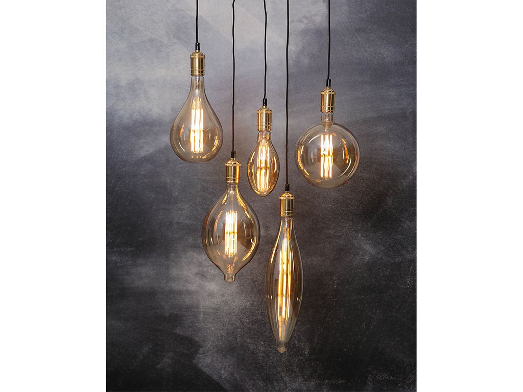 Leuchtmittel | LED | Filament | Industrial | →12cm x ↑44cm | 10W | E27 | 2000K | 800 Lumen | 90 Ra Leuchtmittel | LED | Filament | Industrial | →12cm x ↑44cm | 10W | E27 | 2000K | 800 Lumen | 90 Ra