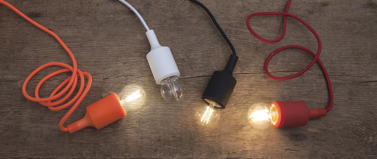 LED Tropfenlampe FILA G45 - E27 - 1,5W - warmweiss 2700K - 150lm - klar