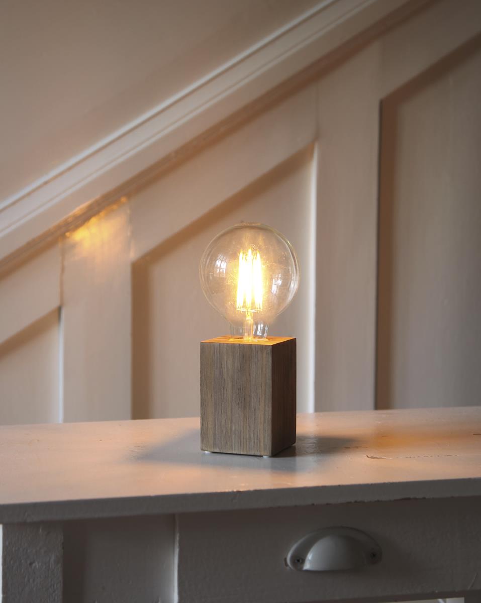 LED GLOBE FILA GLOW G125 - E27 - 3,6W - warmweiss  2100K - 320lm - klar - dimmbar
