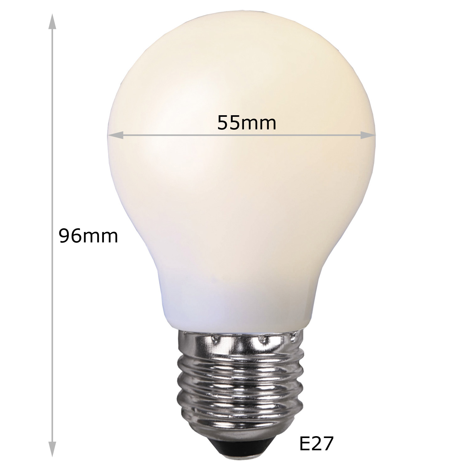 LED-Leuchtmittel - Party Line Outdoor - E27 - 1W - Warmweiß 2600K - 25lm - schlagfestes Polycarbonat