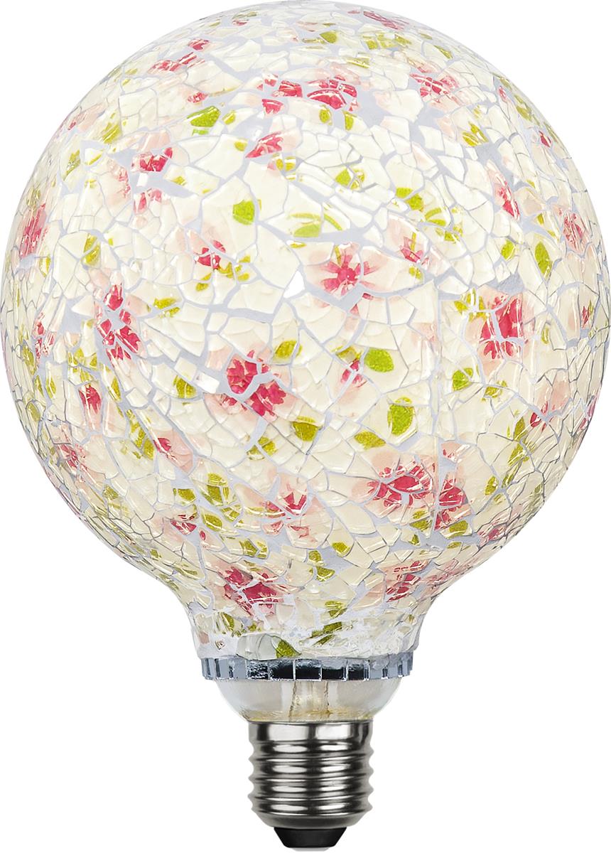 LED Leuchtmittel DEKOLED G130 MOSAIK  PINK - E27 - 4W - warmweiss 3200K - 150lm