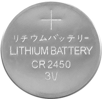 6er Set Batterien - Knopfzelle CR2450 - 3V - LITHIUM