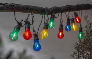 Glühbirnen Lichterketten