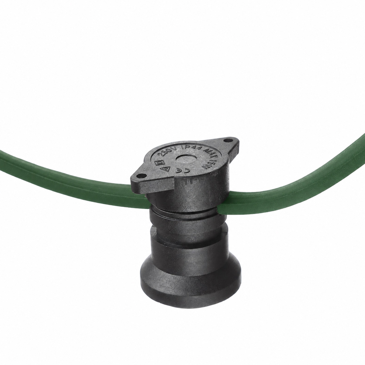 Illu-/Partylichterkette 5m - Außenlichterkette grün - 5x E27 EDISON LED Filamentlampen